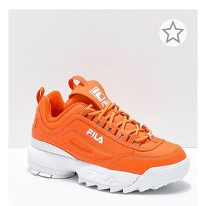 FILA Disruptor II Orange Shoes